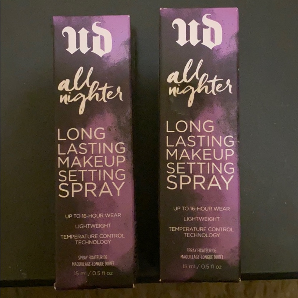 Urban Decay all nighter setting spray minis duo